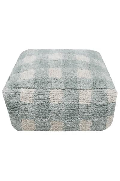 Puf, Vichy Blue Sage