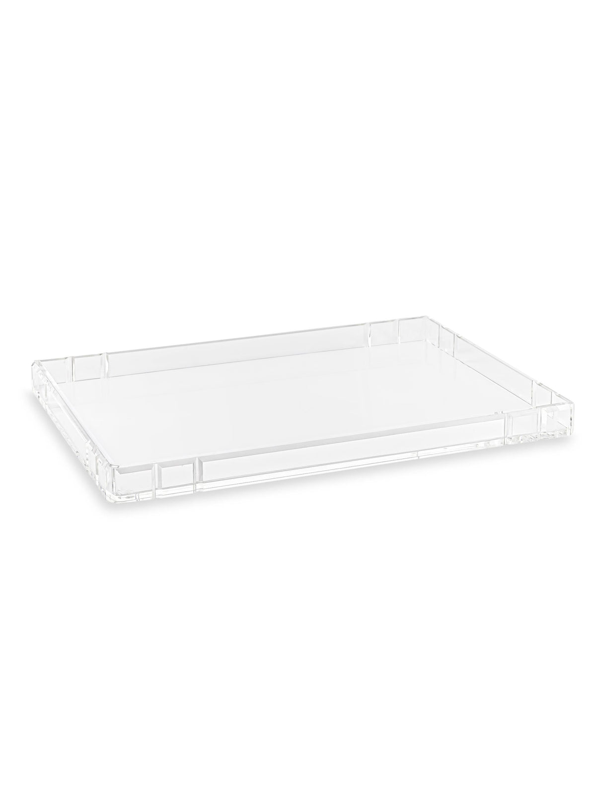 Memonza-Qbella Kristal Kesim Tepsi, X-Large, Şeffaf-Tepsi-1-Milagron.com