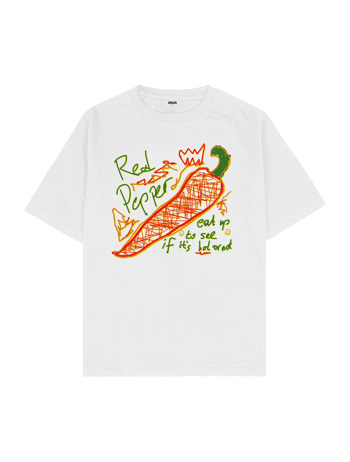 Red Hot Pepper Oversize Tişört