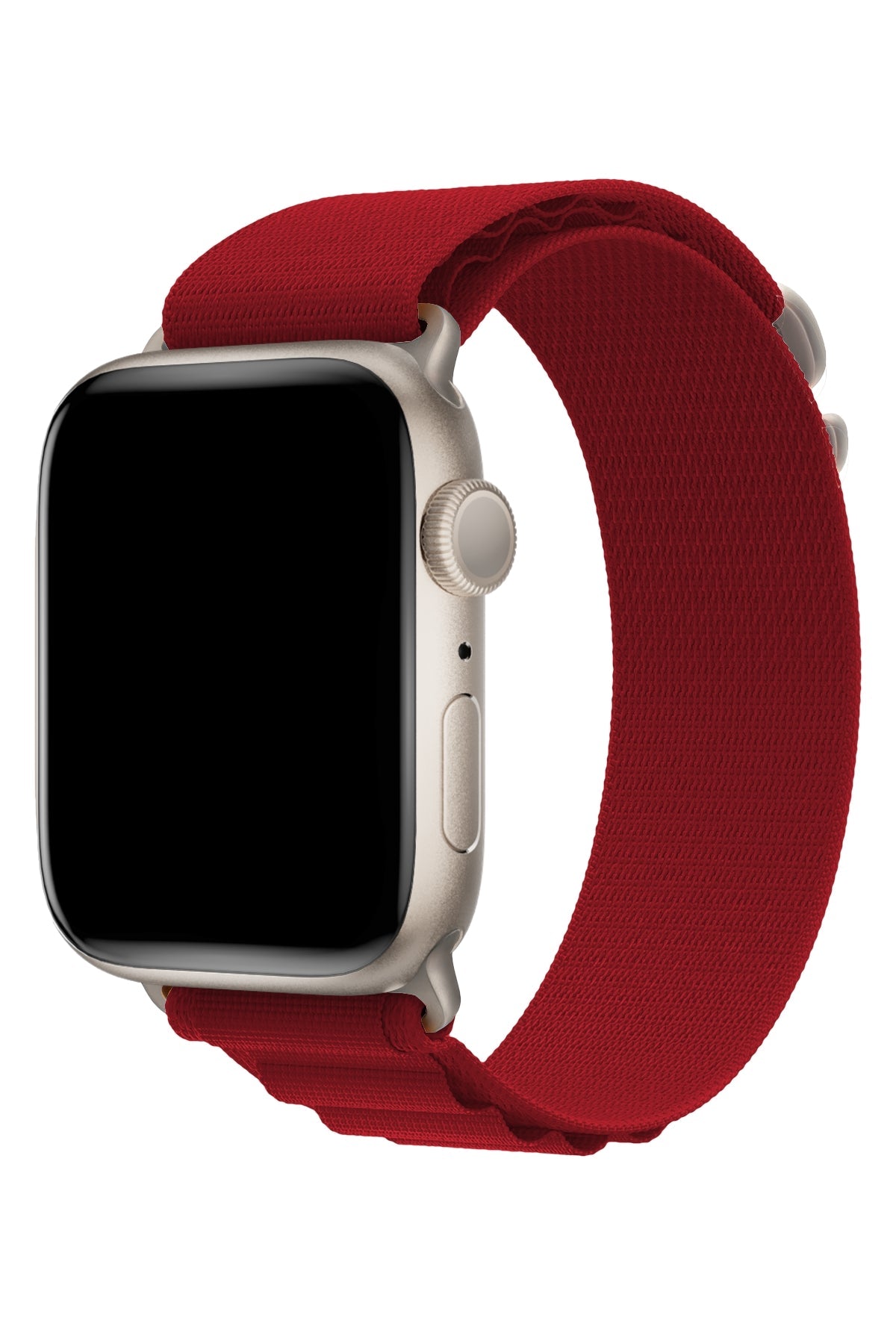 Apple Watch Uyumlu Alpine Loop Kordon Rojo
