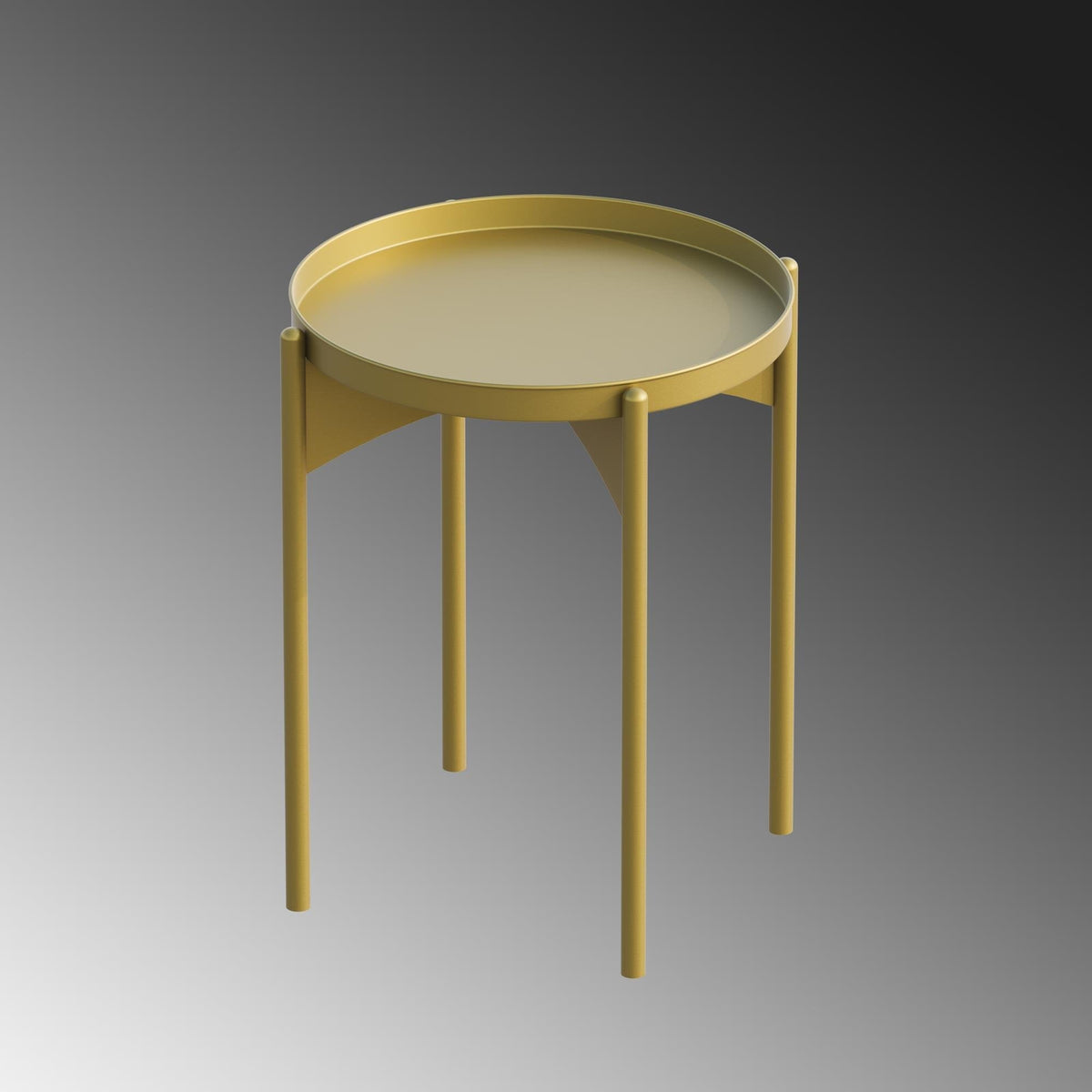Shb-002-B Dekoratif Metal Sehpa
