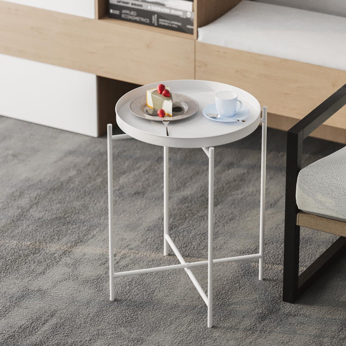Shb-007-B Dekoratif Metal Sehpa