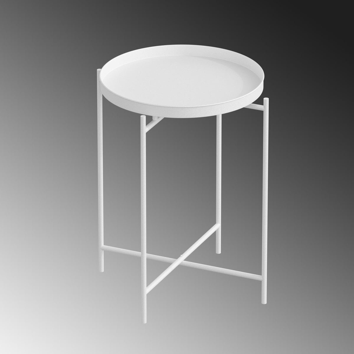 Shb-007-B Dekoratif Metal Sehpa