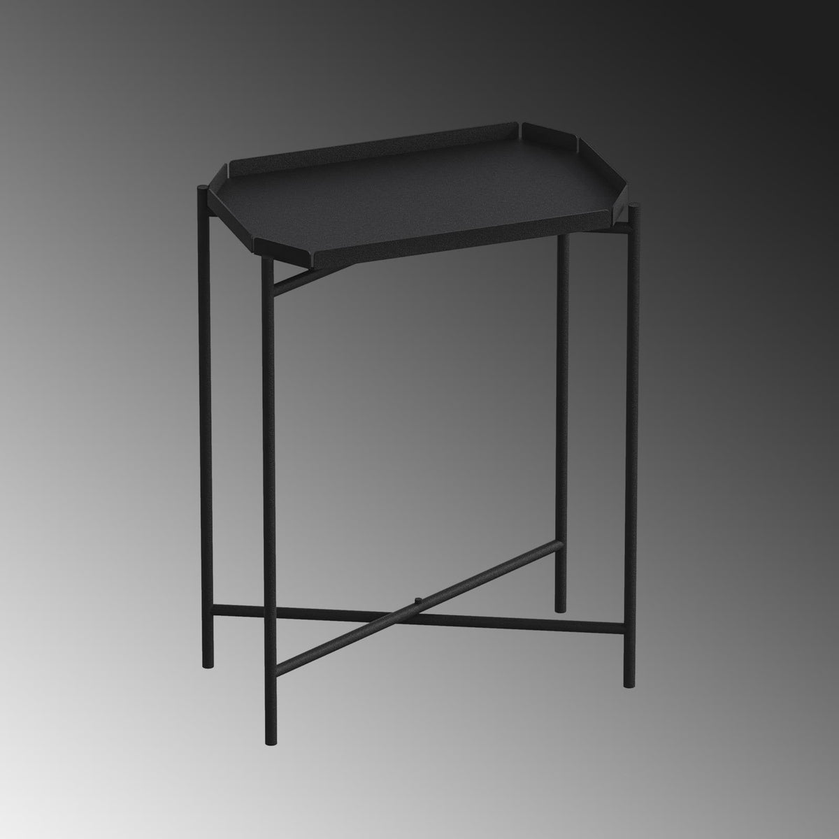Shb-009 Dekoratif Metal Sehpa