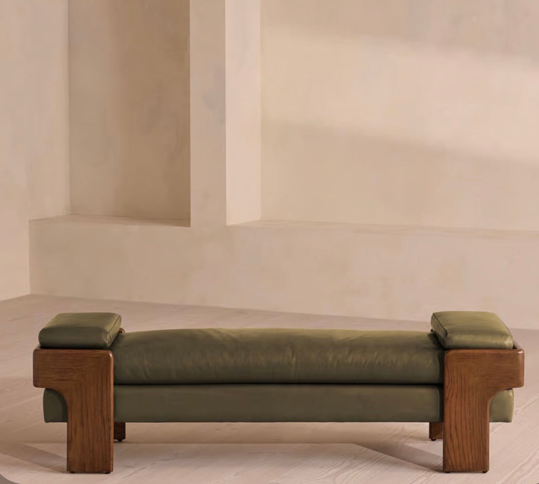 Elysor Deri Bench