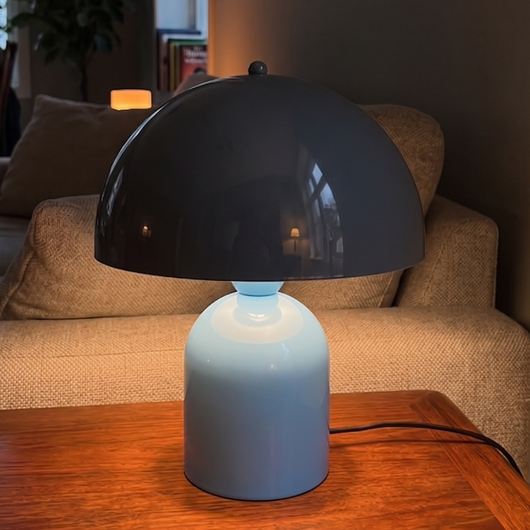 Soho Soft Mavi Metal Masa Lambası