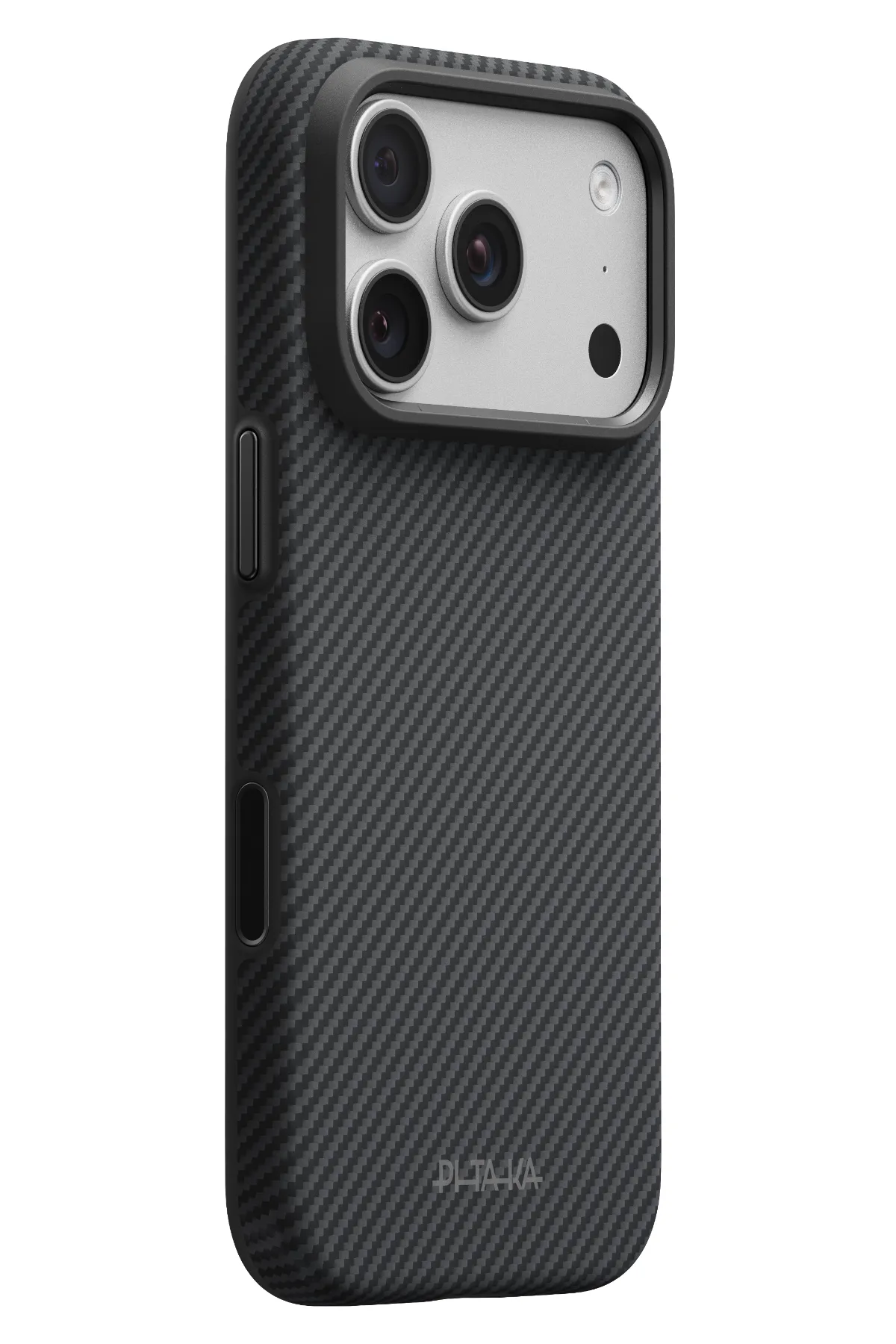 Summa 600D Iphone 18 Pro Magsafe Uyumlu Kılıf Black Gray