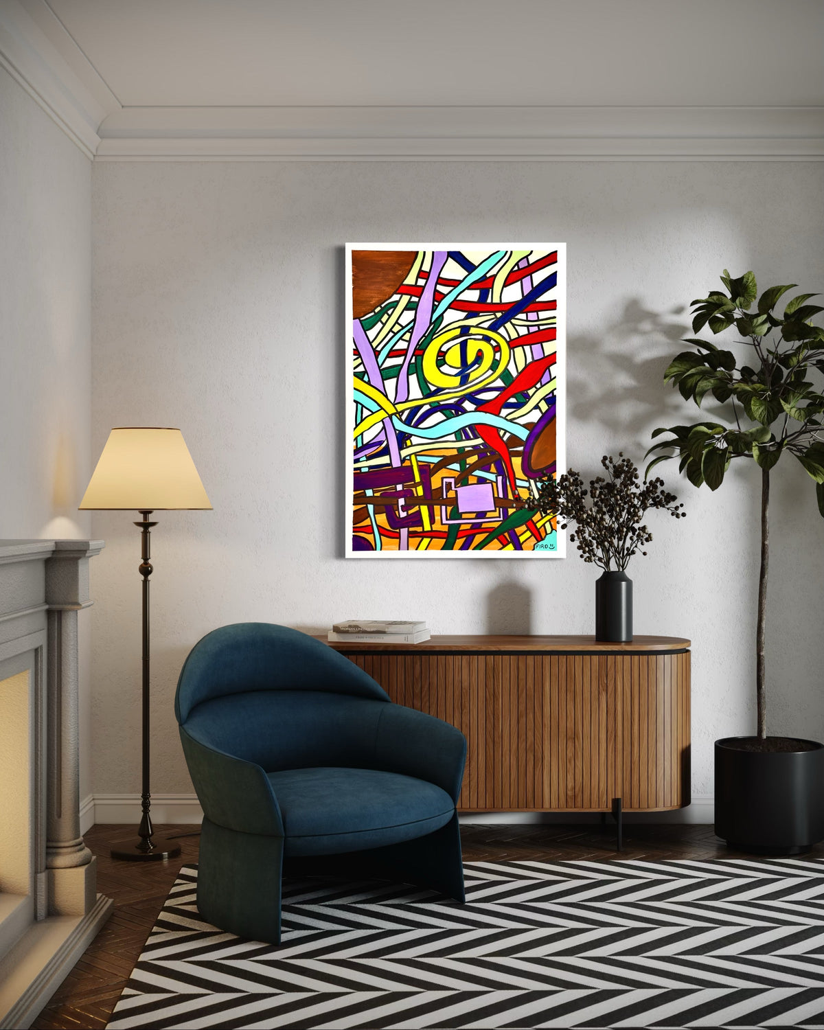 The Inner Nexus Tablo | 70X100Cm