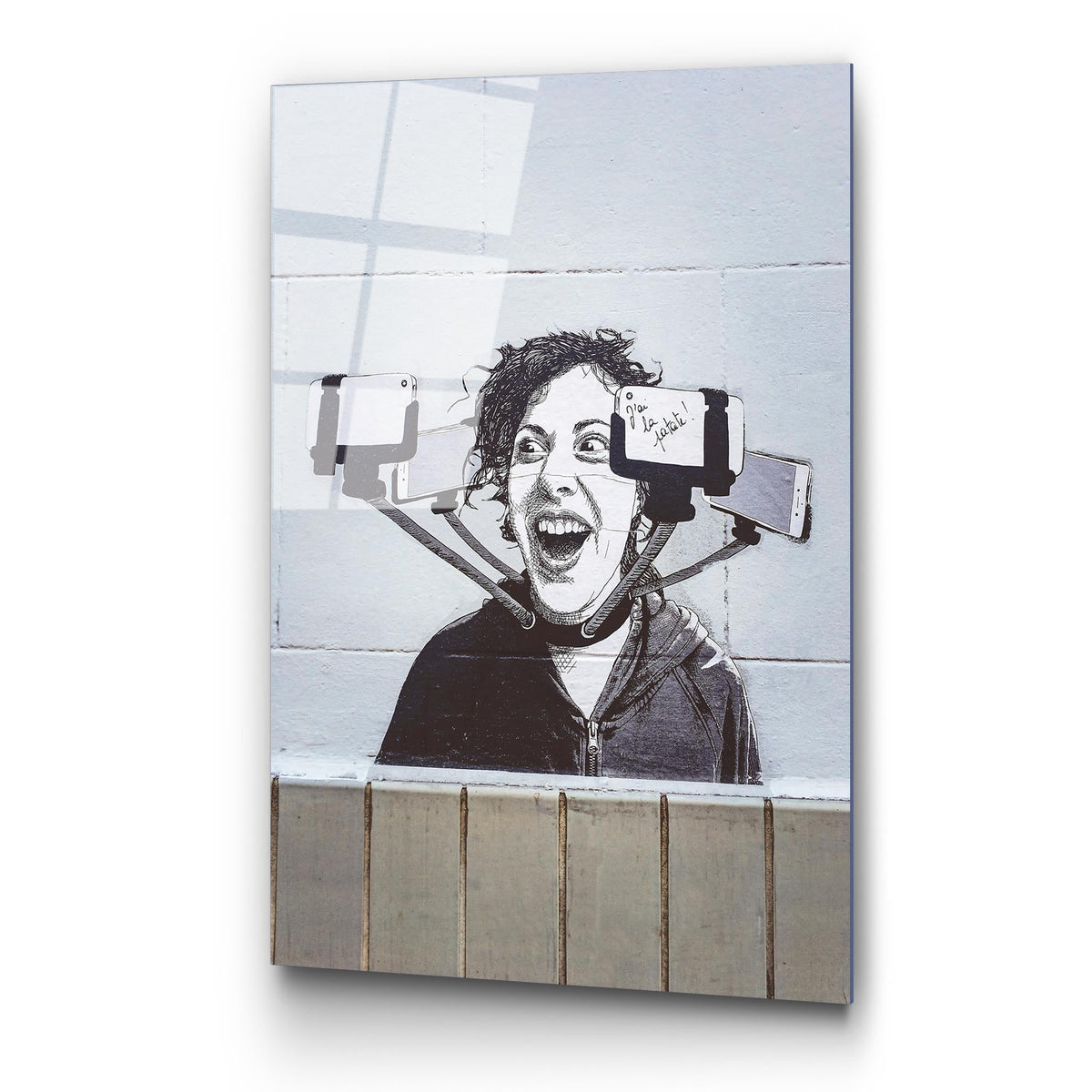 Uv-1209 Baskılı Cam Dikdörtgen Duvar Tablosu