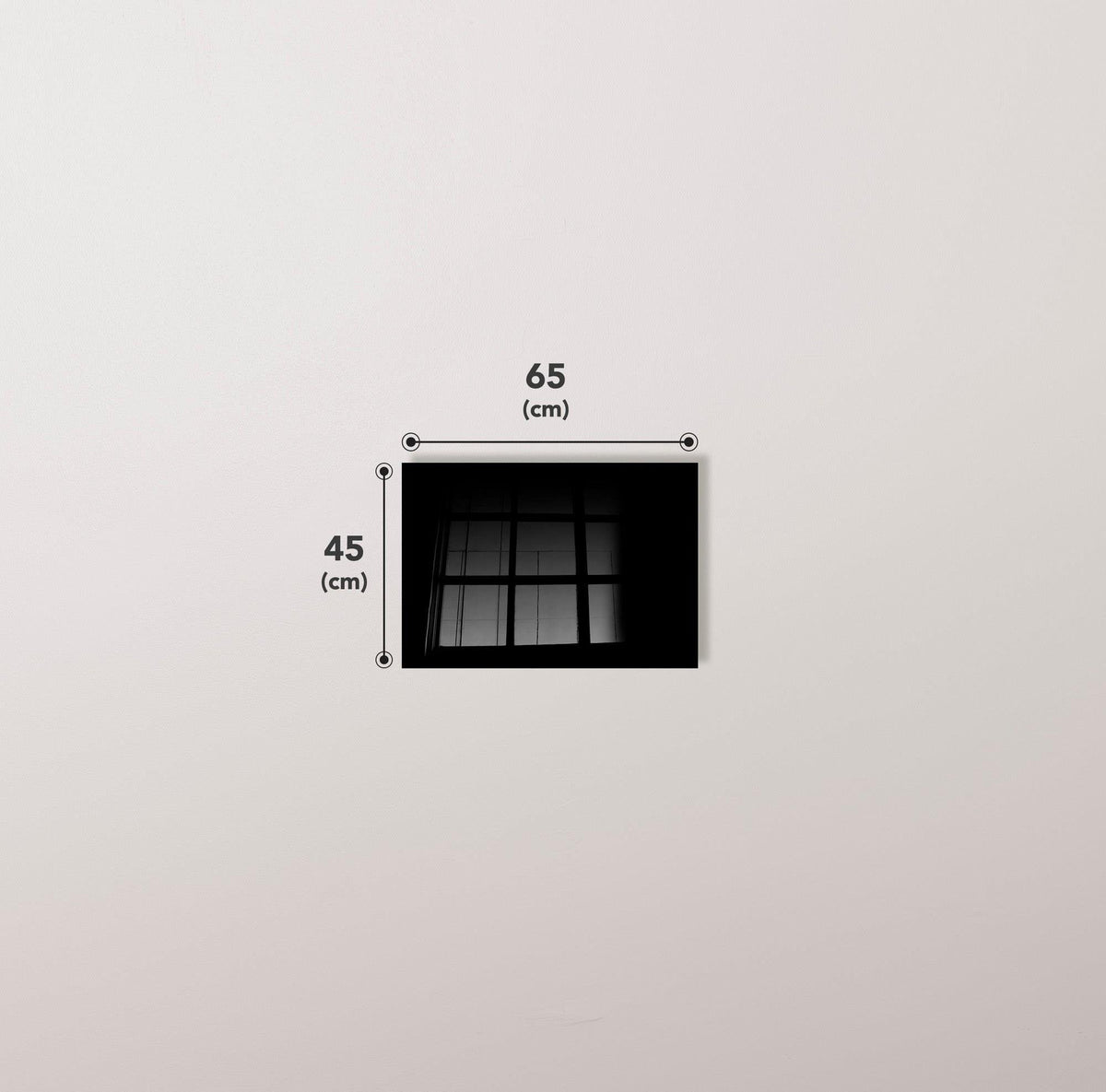Uv-667 Baskılı Cam Dikdörtgen Duvar Tablosu
