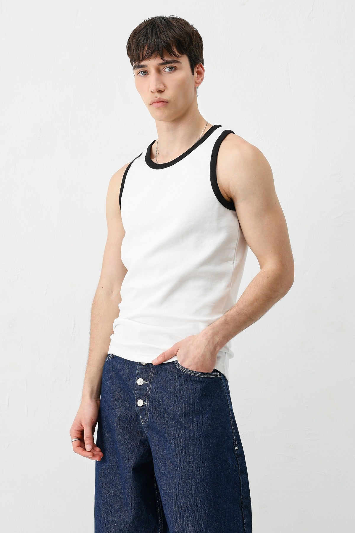 Oversize Askılı Tişört
