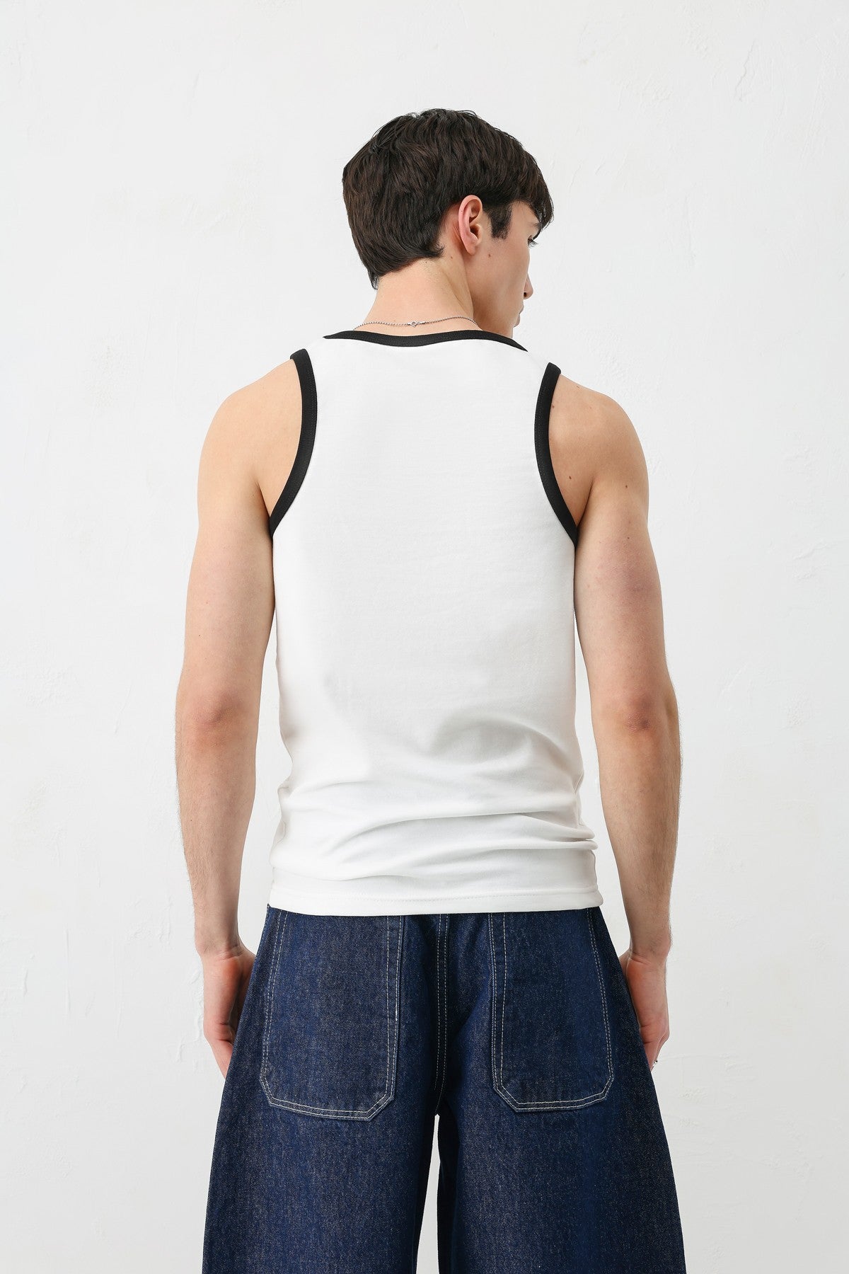 Oversize Askılı Tişört