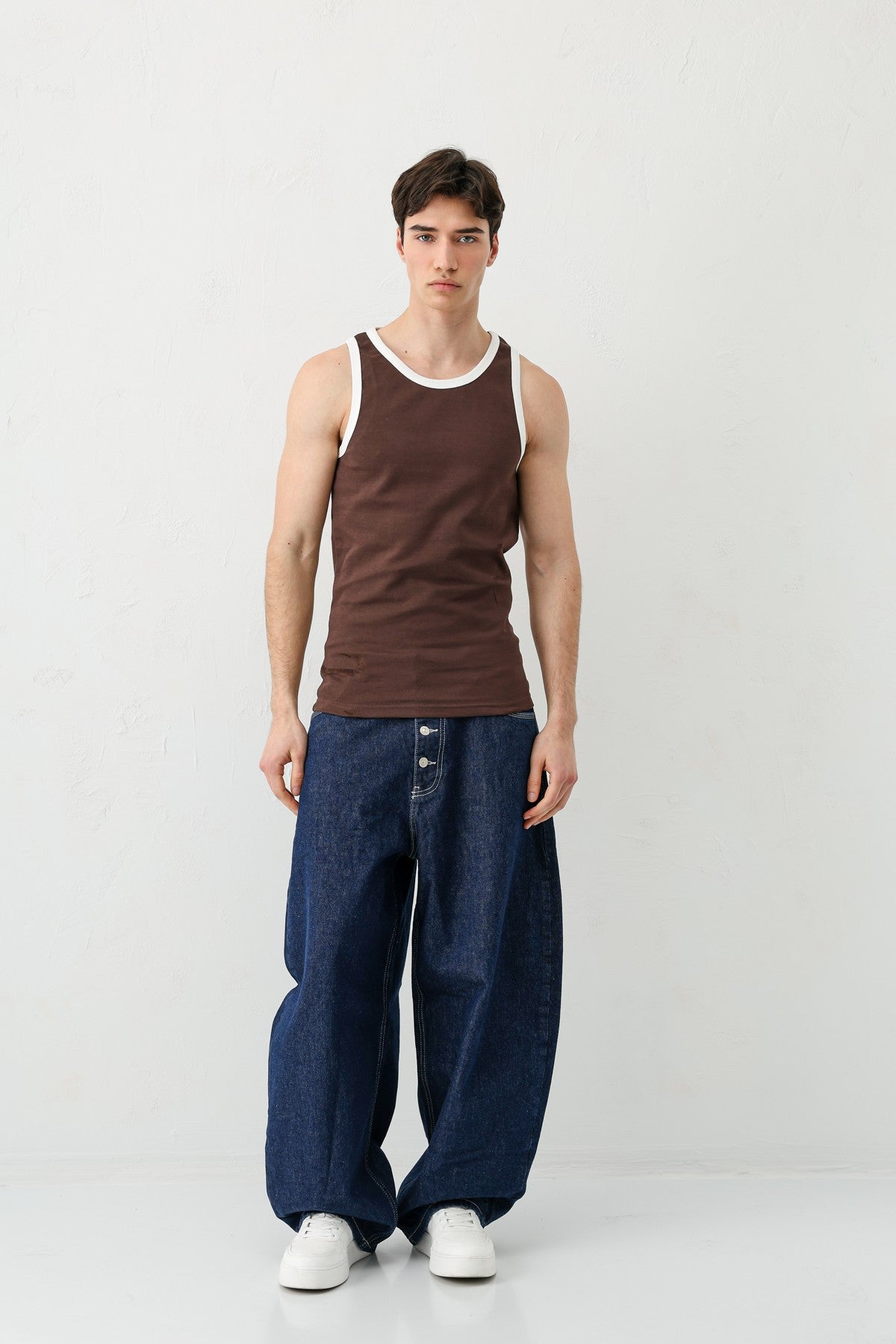 Oversize Askılı Tişört