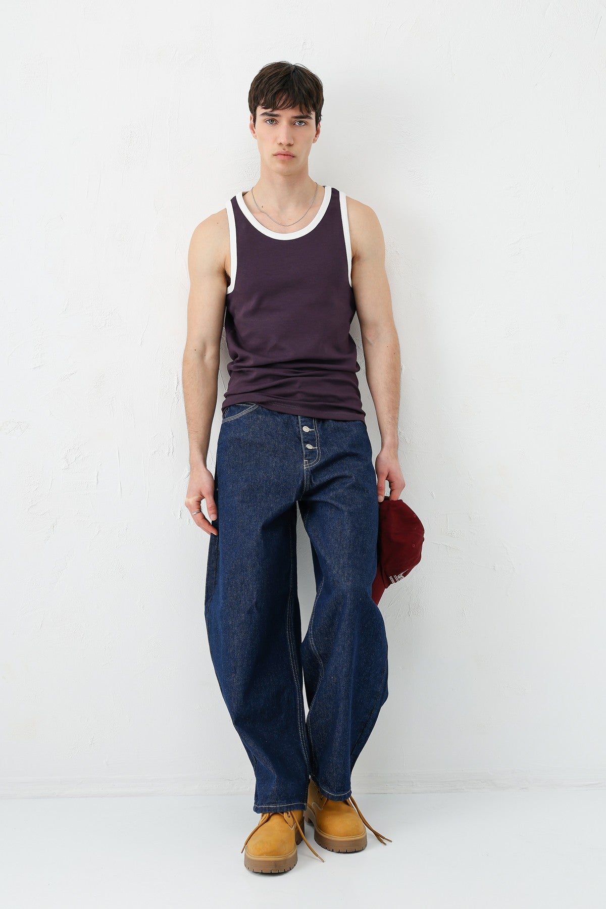 Oversize Askılı Tişört
