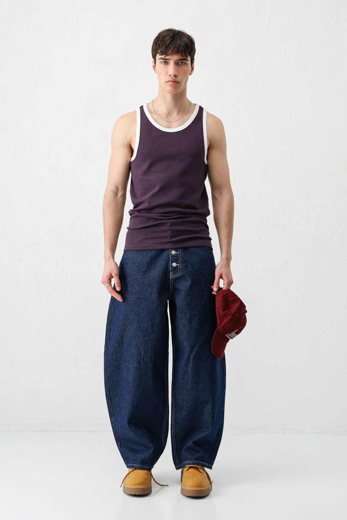 Oversize Askılı Tişört