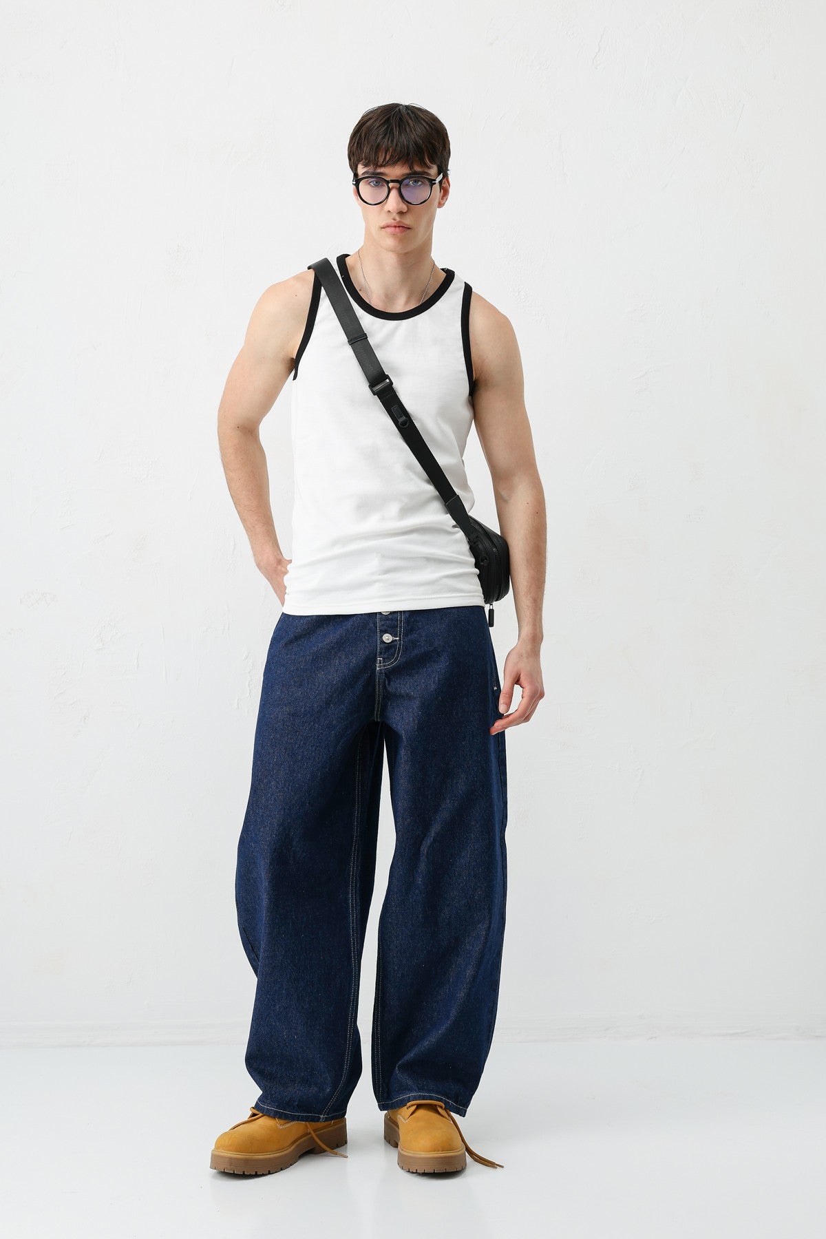 Oversize Askılı Tişört