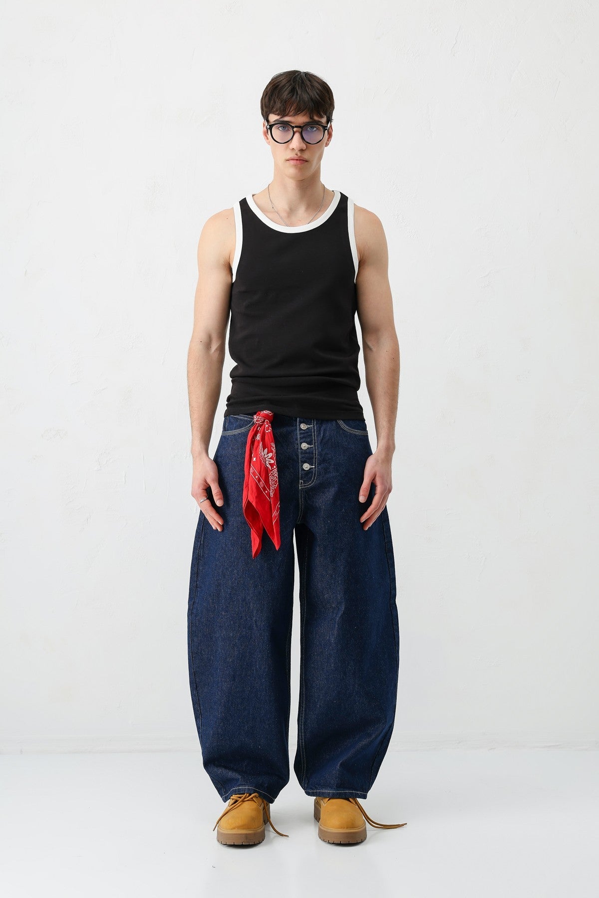 Oversize Askılı Tişört