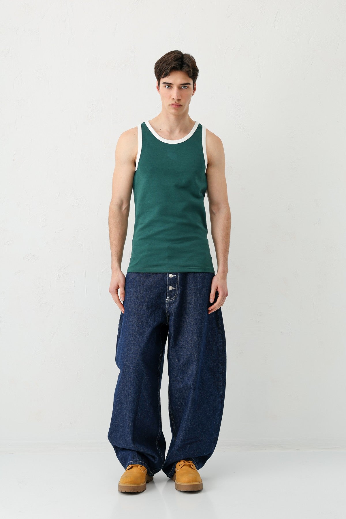 Oversize Askılı Tişört