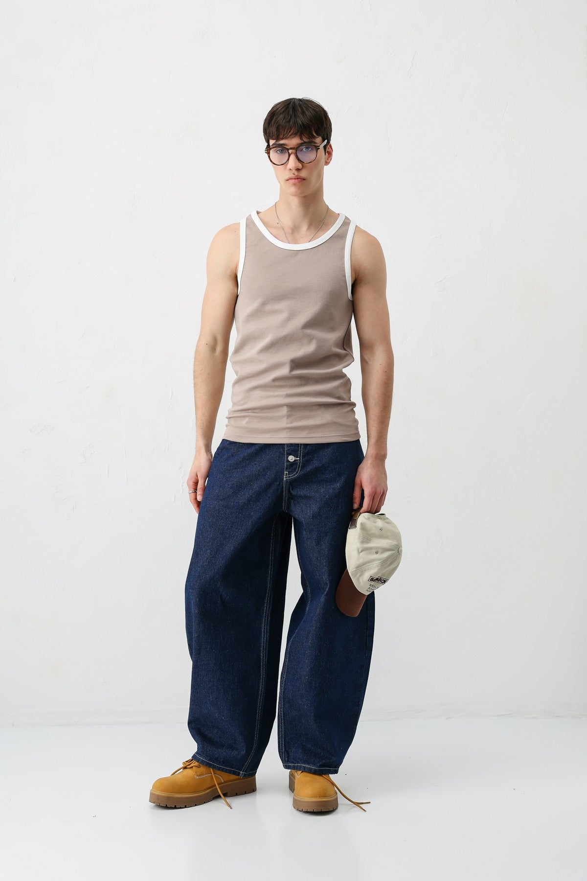 Oversize Askılı Tişört