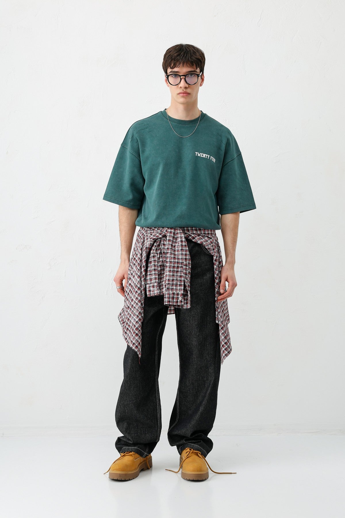 Baskılı Oversize Tişört