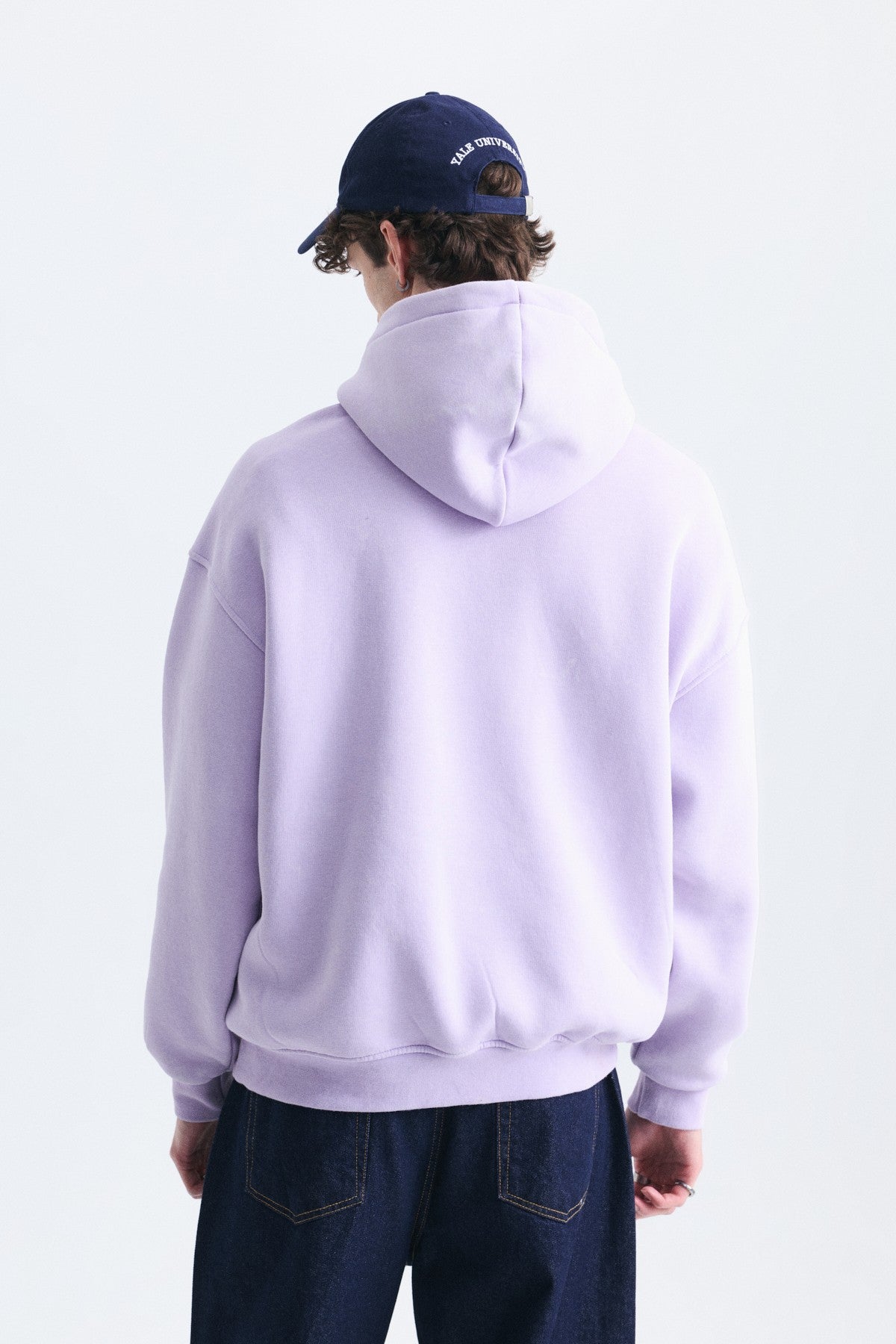 Nakışlı Oversize Kapüşonlu Sweatshirt