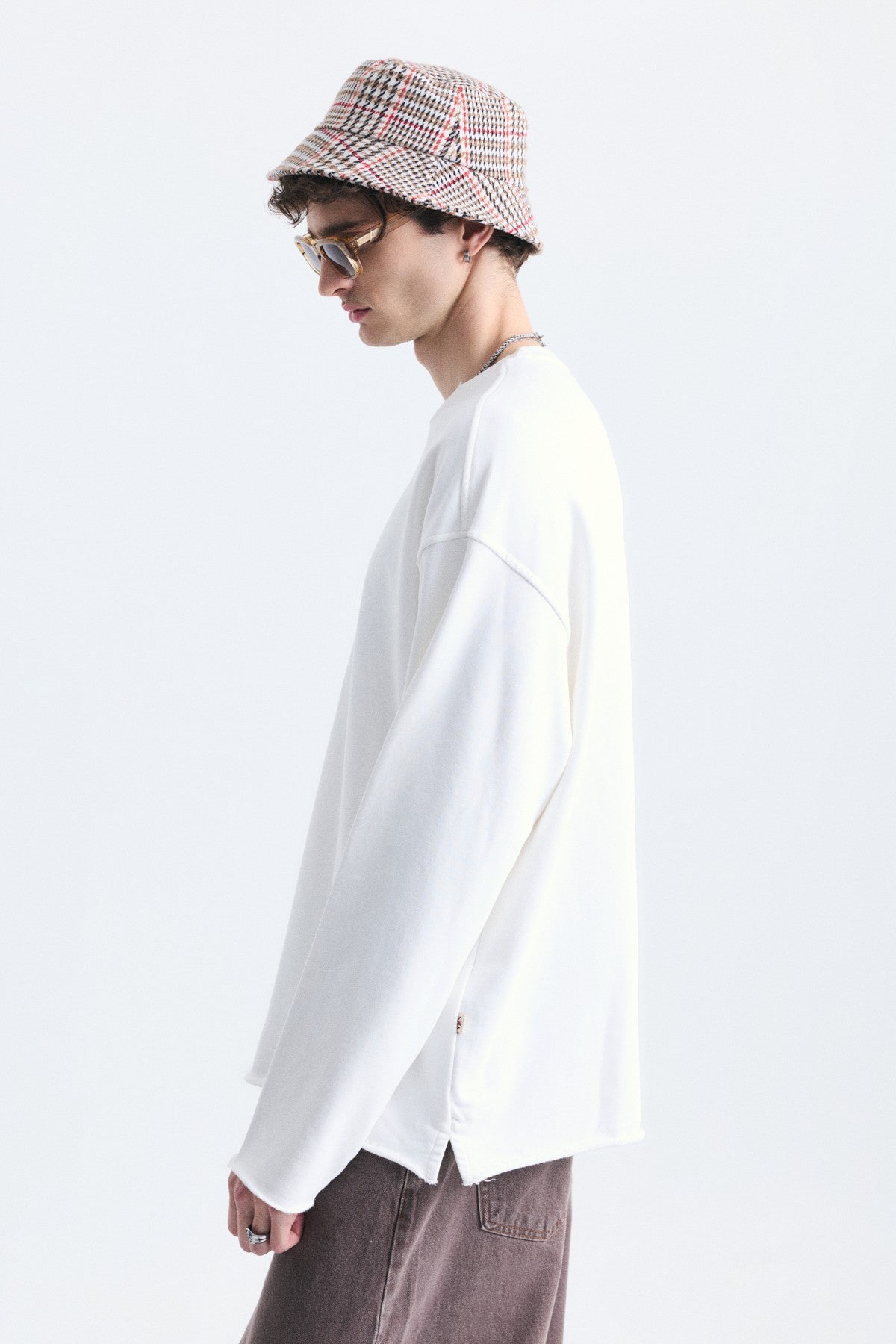 Dikiş Detaylı Oversize Sweatshirt