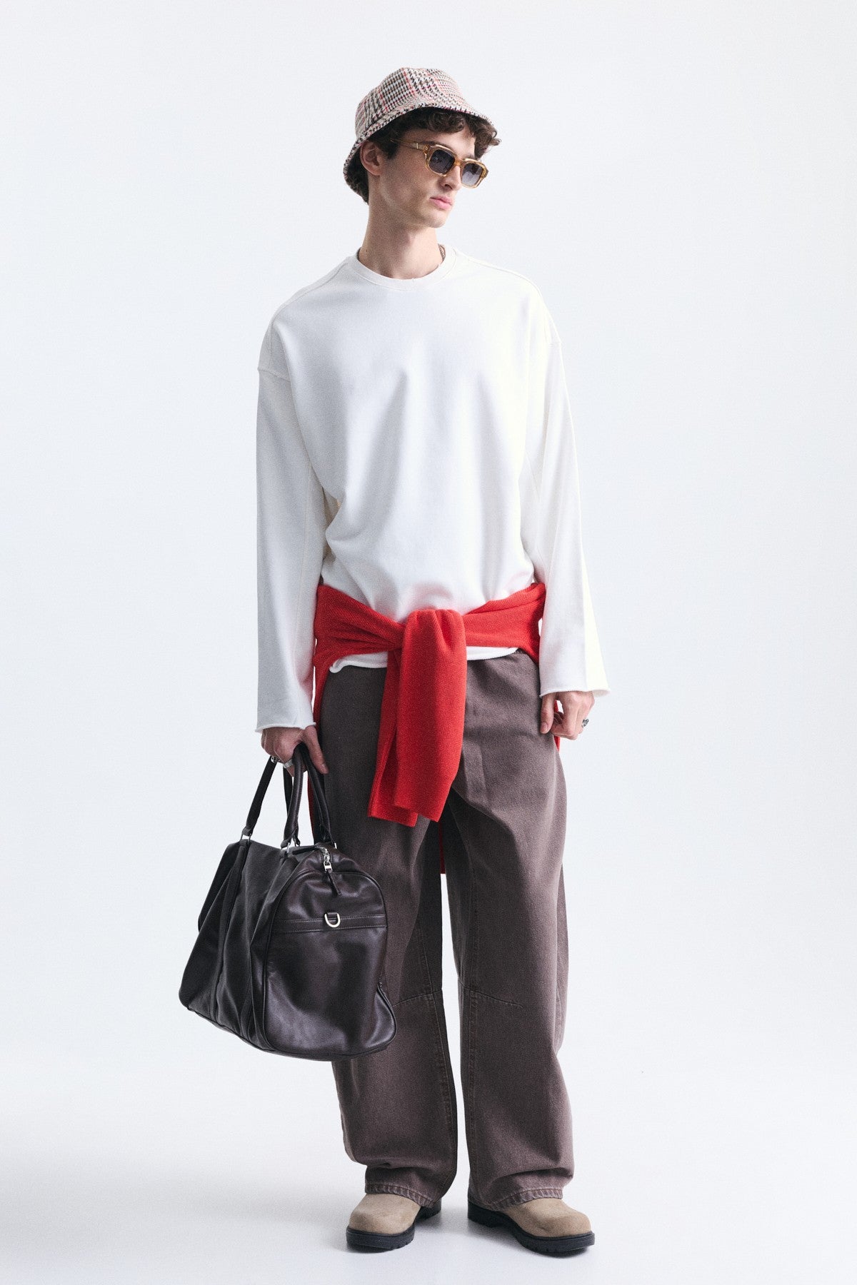 Dikiş Detaylı Oversize Sweatshirt