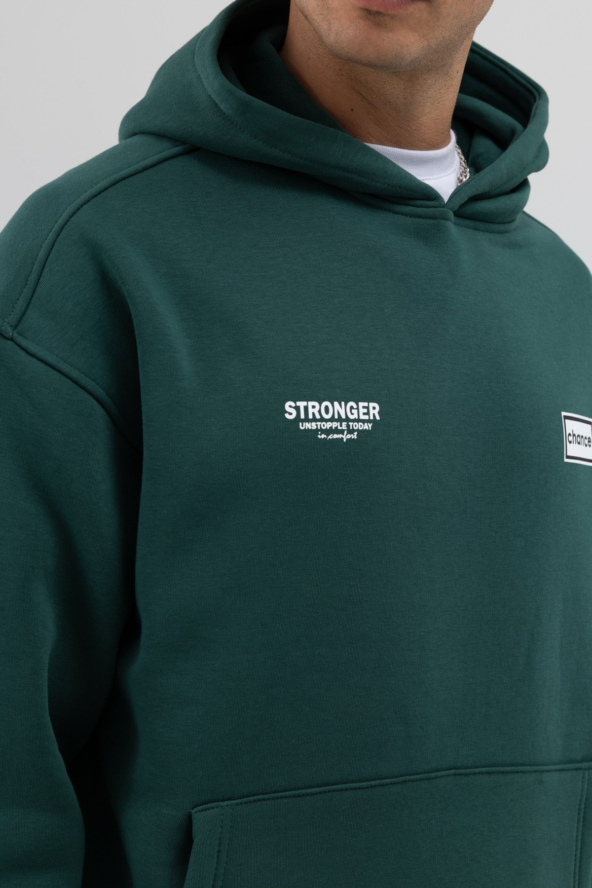 Oversize Arka Baskılı Sweatshirt