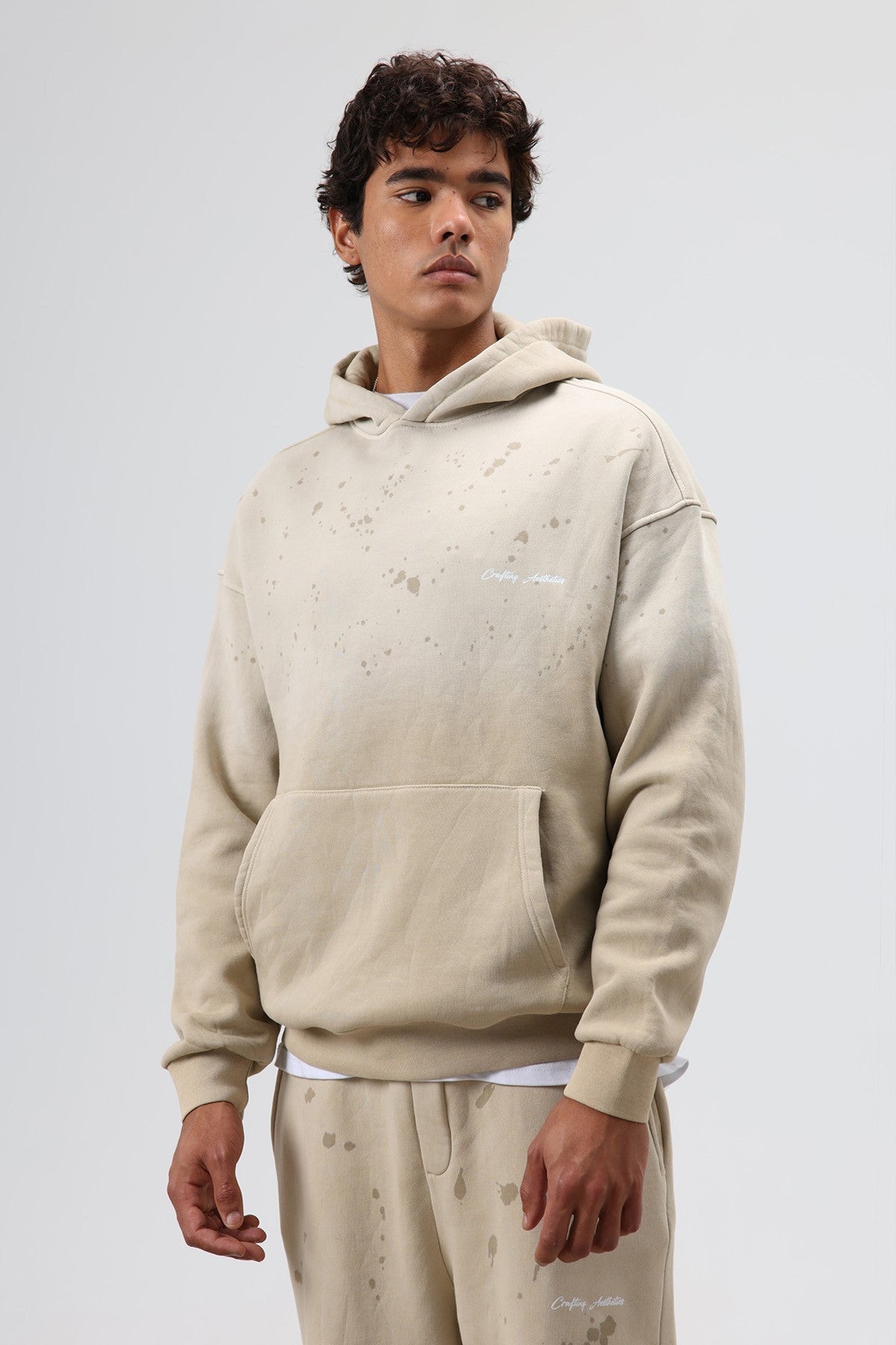 Yıkamalı Oversize Eşofman Takım