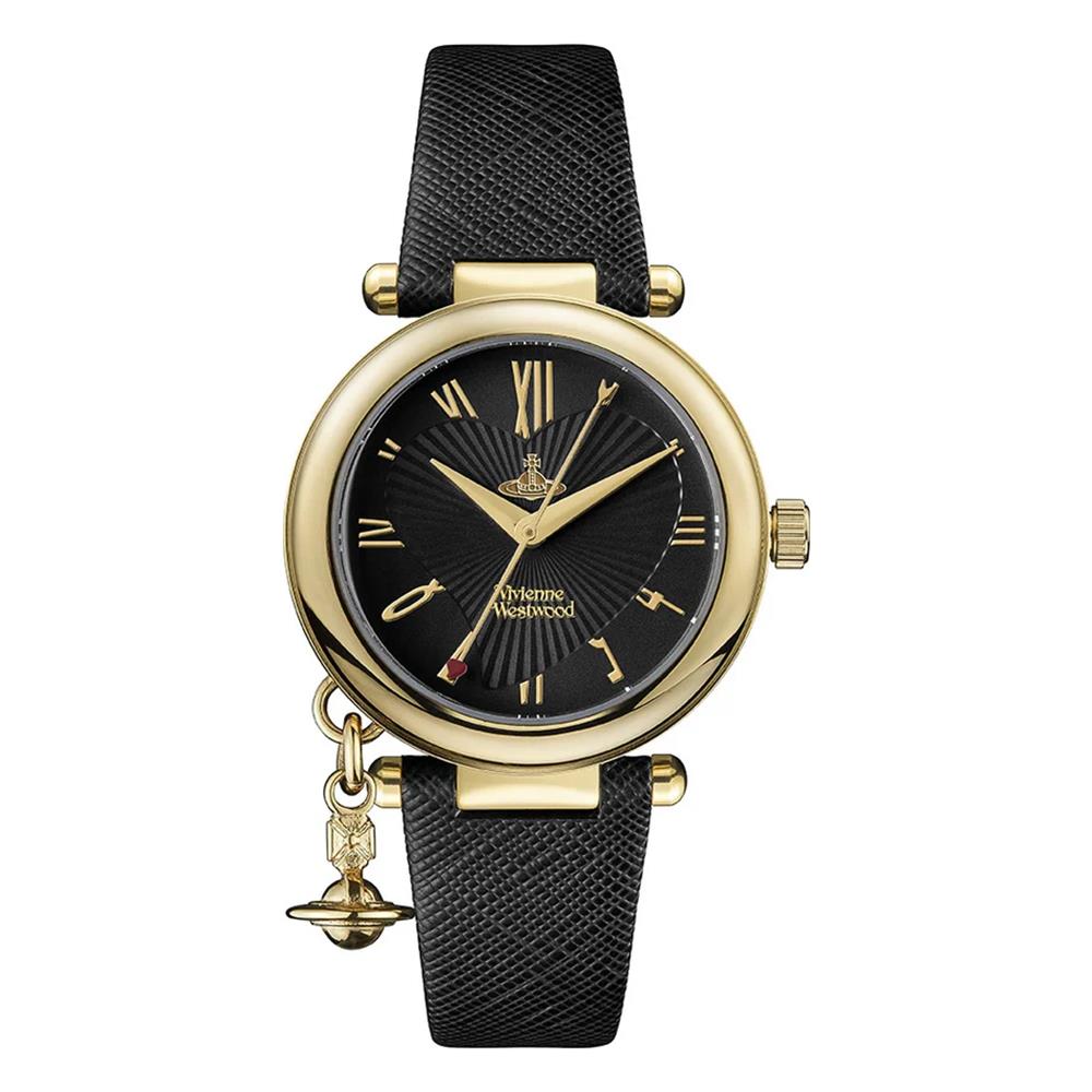 Vivienne Westwood Vv006Gdblk Kadın Kol Saati