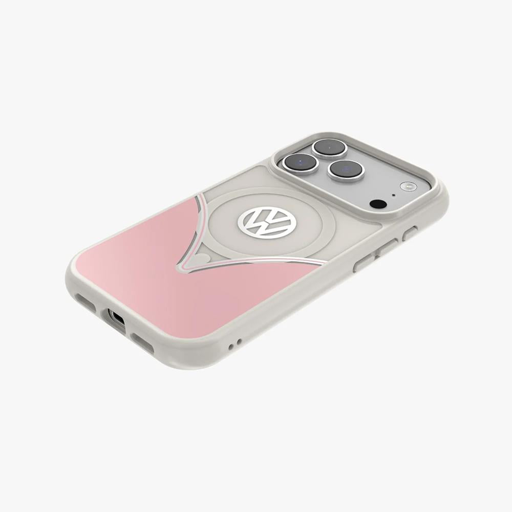 Volkswagen Iphone 17 Pro Max Uyumlu Kılıf - Pudra Pembe