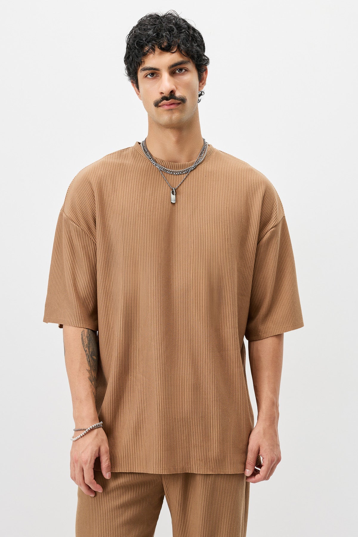 Fitilli Oversize Tişört