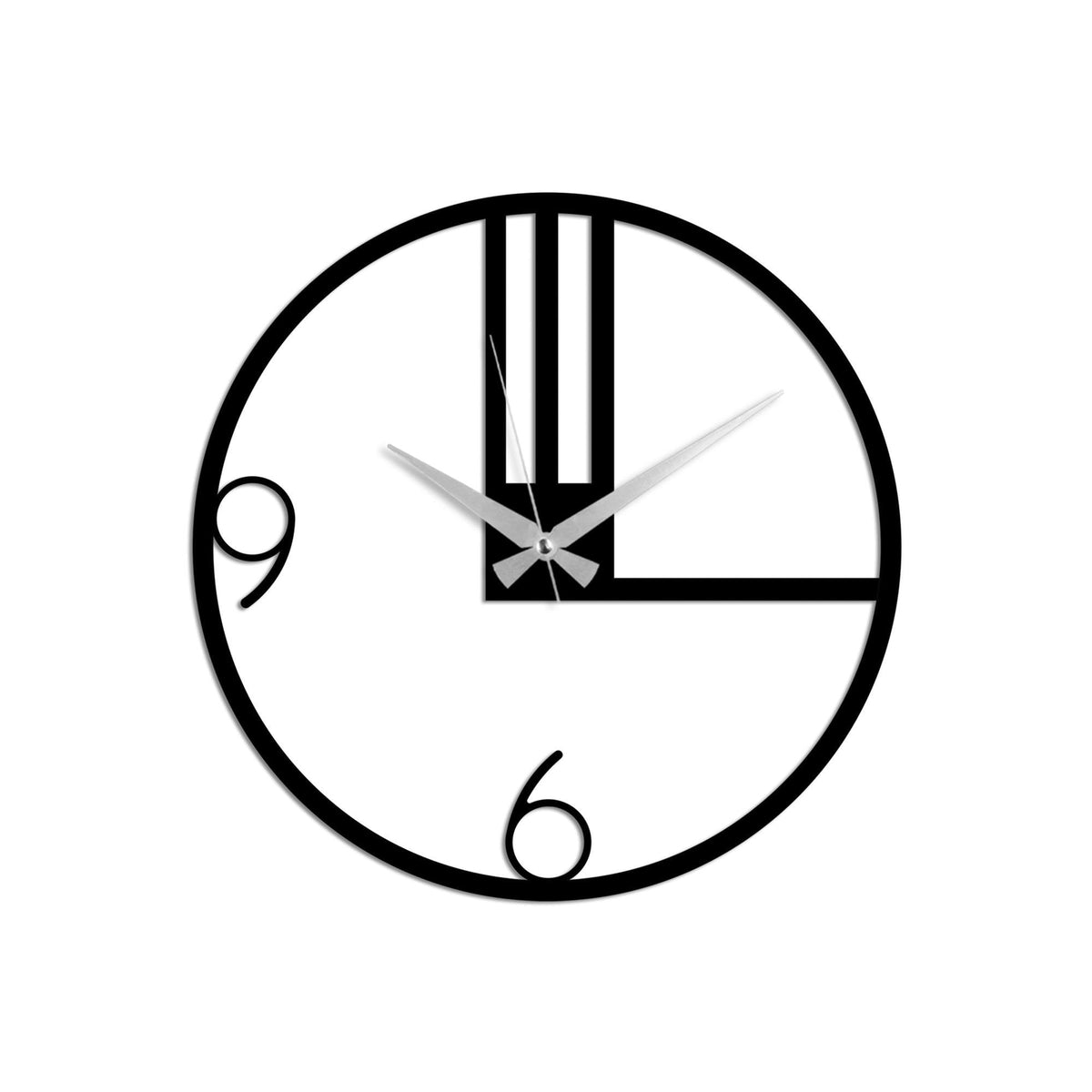 Watch-054 Dekoratif Metal Duvar Saati