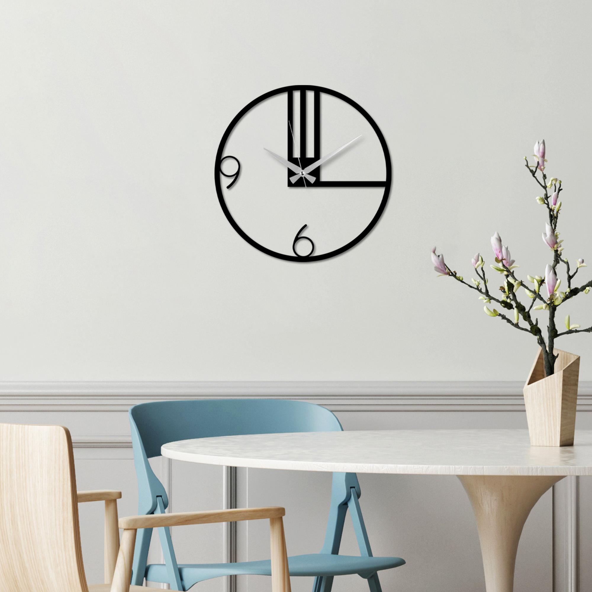 Watch-054 Dekoratif Metal Duvar Saati