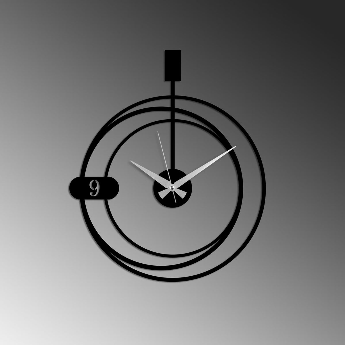 Watch-059 Dekoratif Metal Duvar Saati