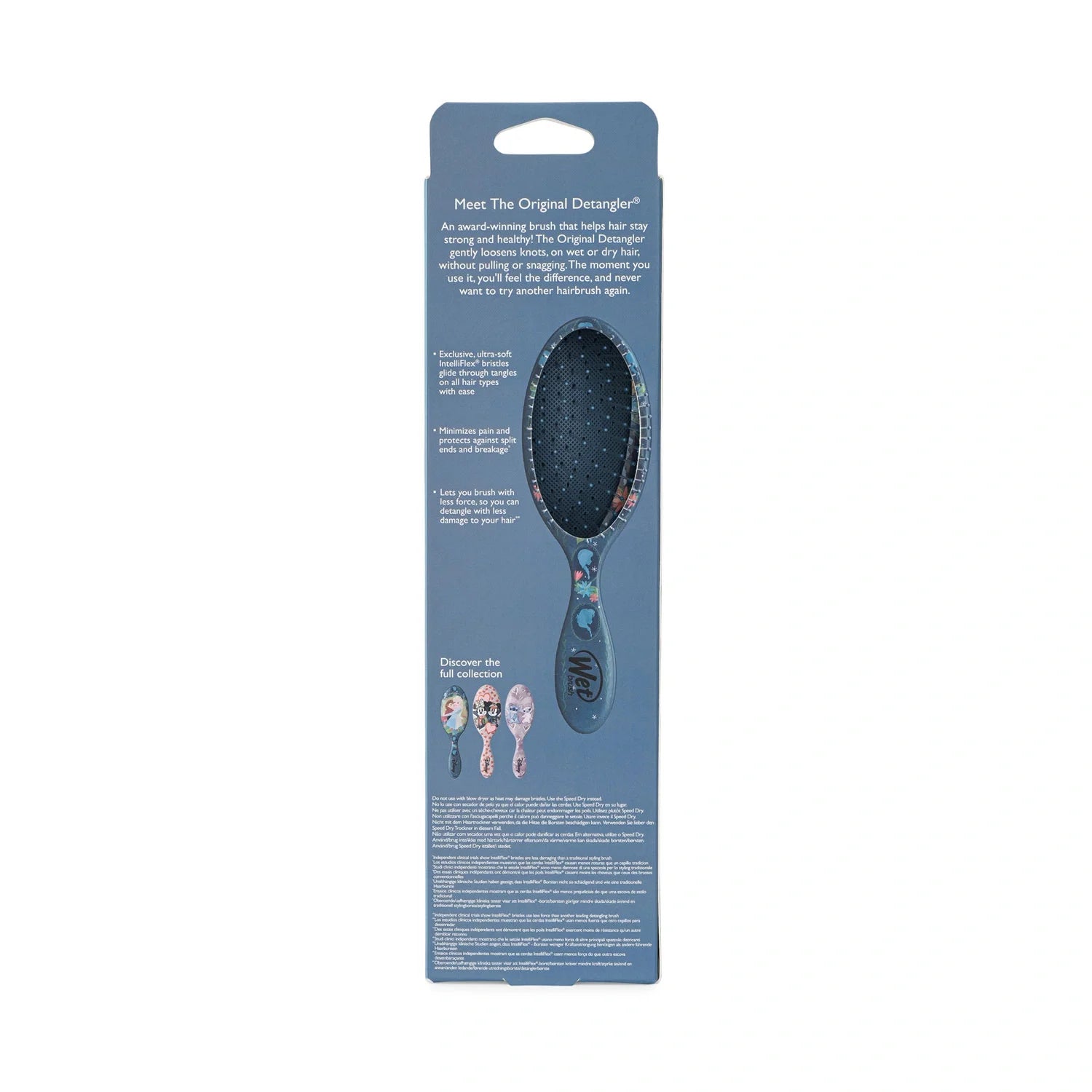 Wet Brush Disney Elegant Princess Dolaşık Açıcı Saç Fırçası Anna & Elsa