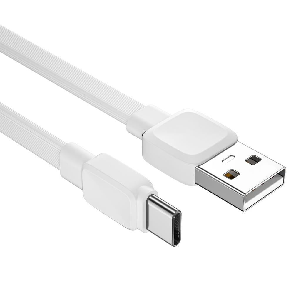 Wi-C003 Yassı Tasarım Type-C Usb Şarj Kablosu 1M