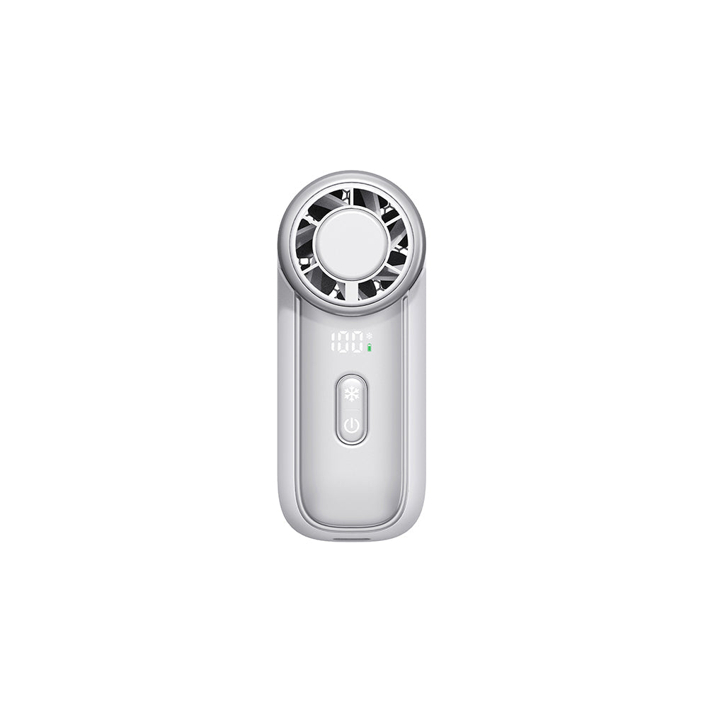 Wi-Fs018 Ice Core Mini 100 Kademeli Led Göstergeli Soğutucu El Fanı