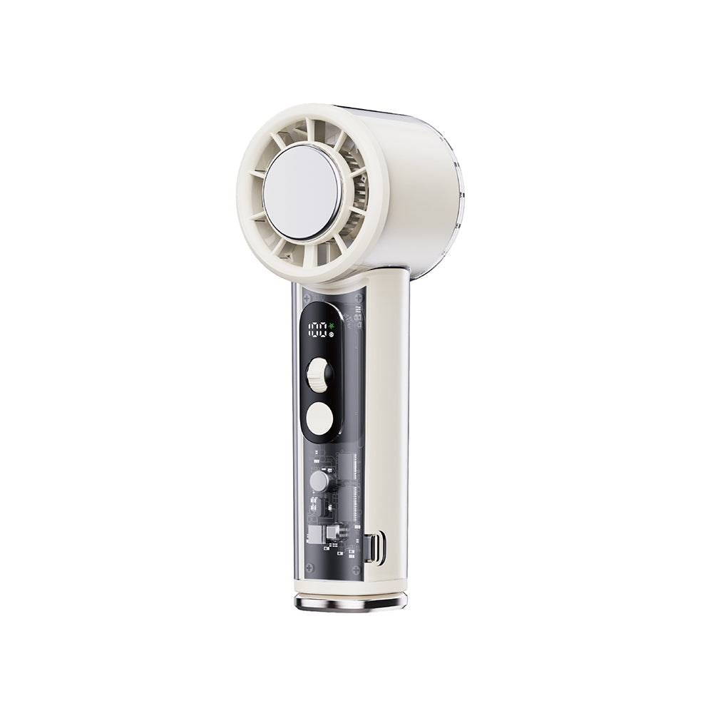 Wi-Fs019 Ice Engine Turbo 100 Kademeli Led Göstergeli Soğutucu El Fanı