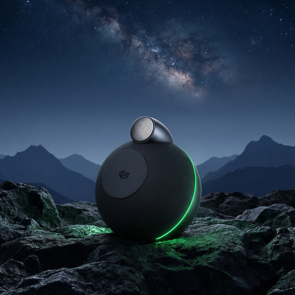Wi-G042 Qi2 Bluetooth Hoparlörlü 25W Kablosuz Şarj Standı