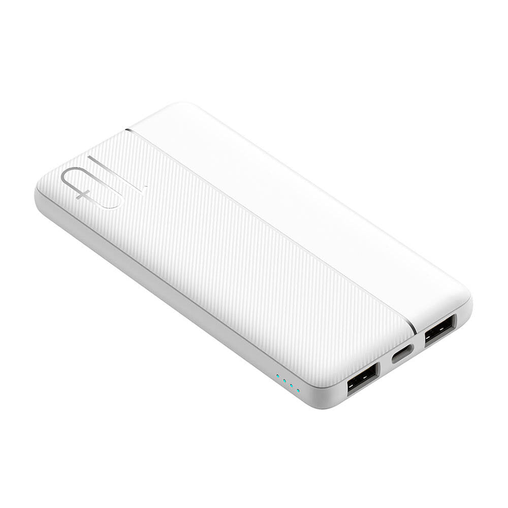 Wi-P032 Led Göstergeli Dual Usb-A & Type-C Powerbank 10000 Mah