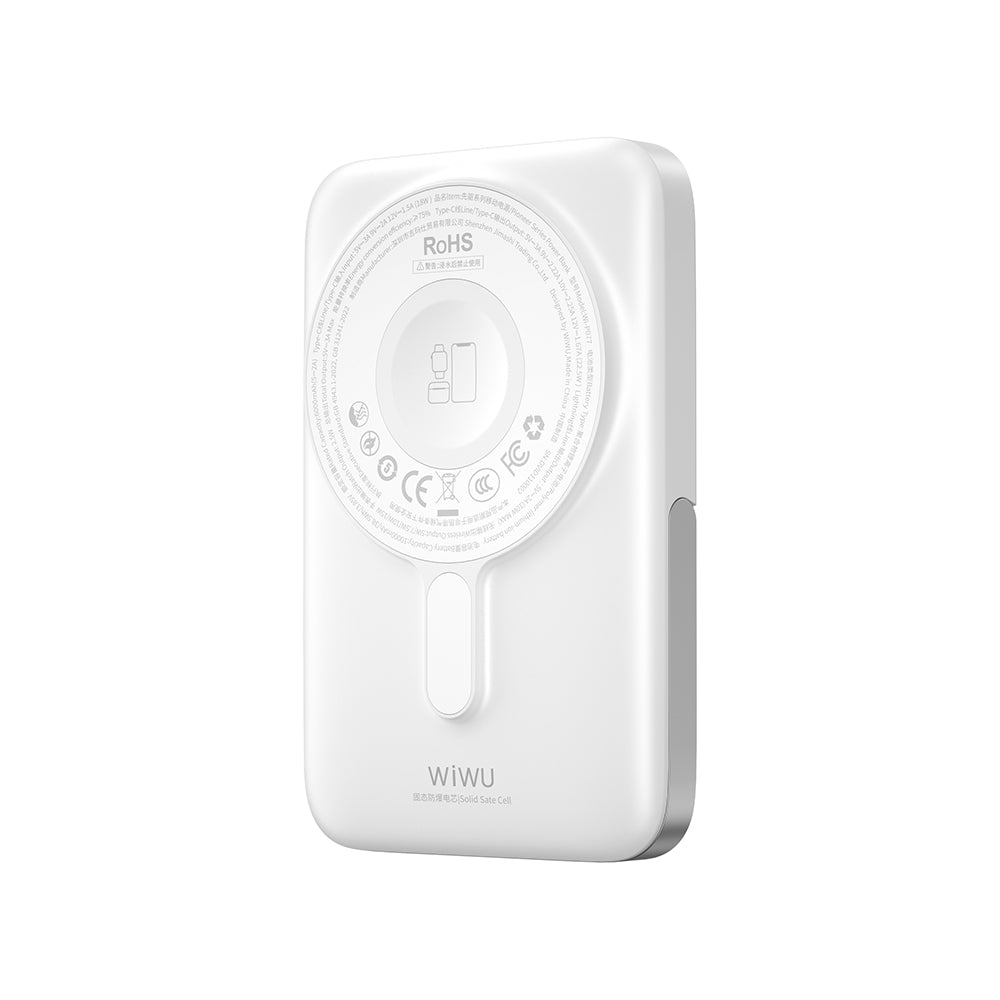 Wi-P077 Pioneer Serisi Standlı Wireless Şarjlı Pd 20W Powerbank 10000Mah 15W