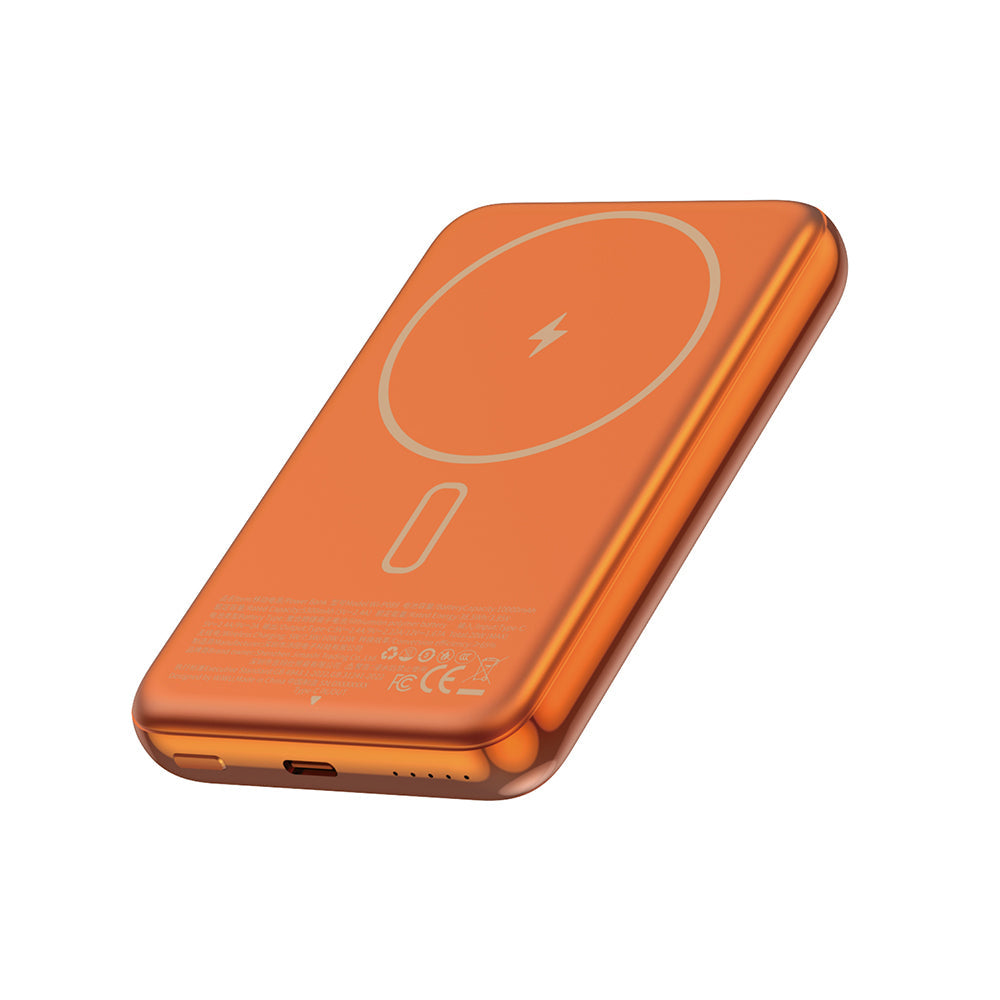 Wi-P089 Led Göstergeli Pd 20W Kablosuz Powerbank 10.000Mah 15W