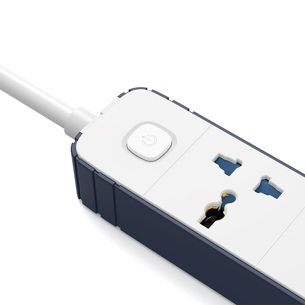 Wi-S007 20W Gan Tech Power Strip 8 In 1 Çoklu Priz 2M