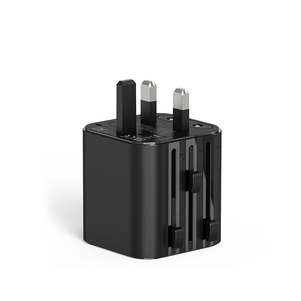 Wi-Ua005 Tr/Us/Uk/Au/Eu Uyumlu 2500W Universal Seyahat Adaptörü