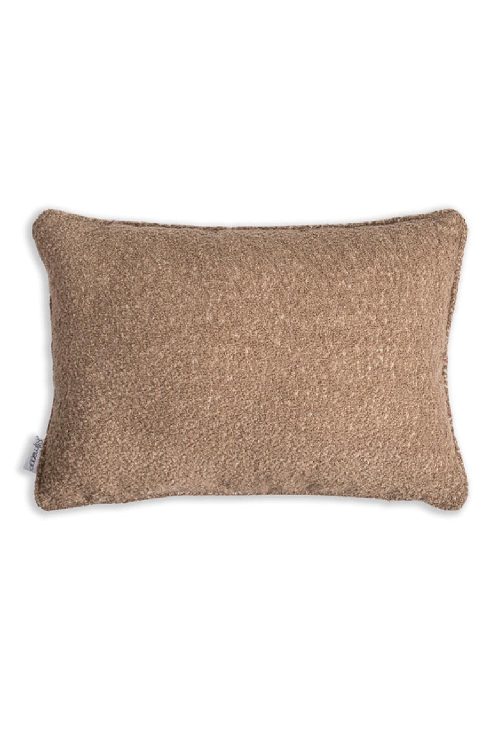 22 Maggio Istanbul-Noce Kahverengi Bukle Dikdörtgen Dekoratif Yastık 35x50 cm-Yastık-3-Milagron.com