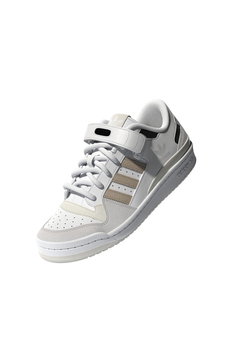 Adidas-Forum Low White/Magic Beige/Black-Sneakers-11-Milagron.com