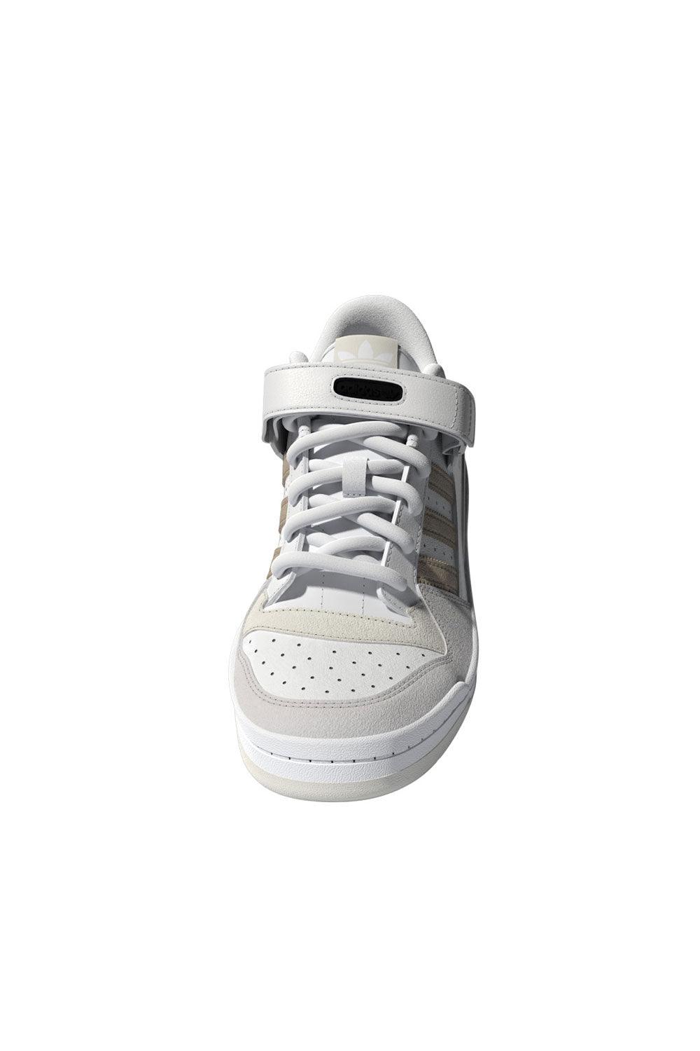 Adidas-Forum Low White/Magic Beige/Black-Sneakers-12-Milagron.com