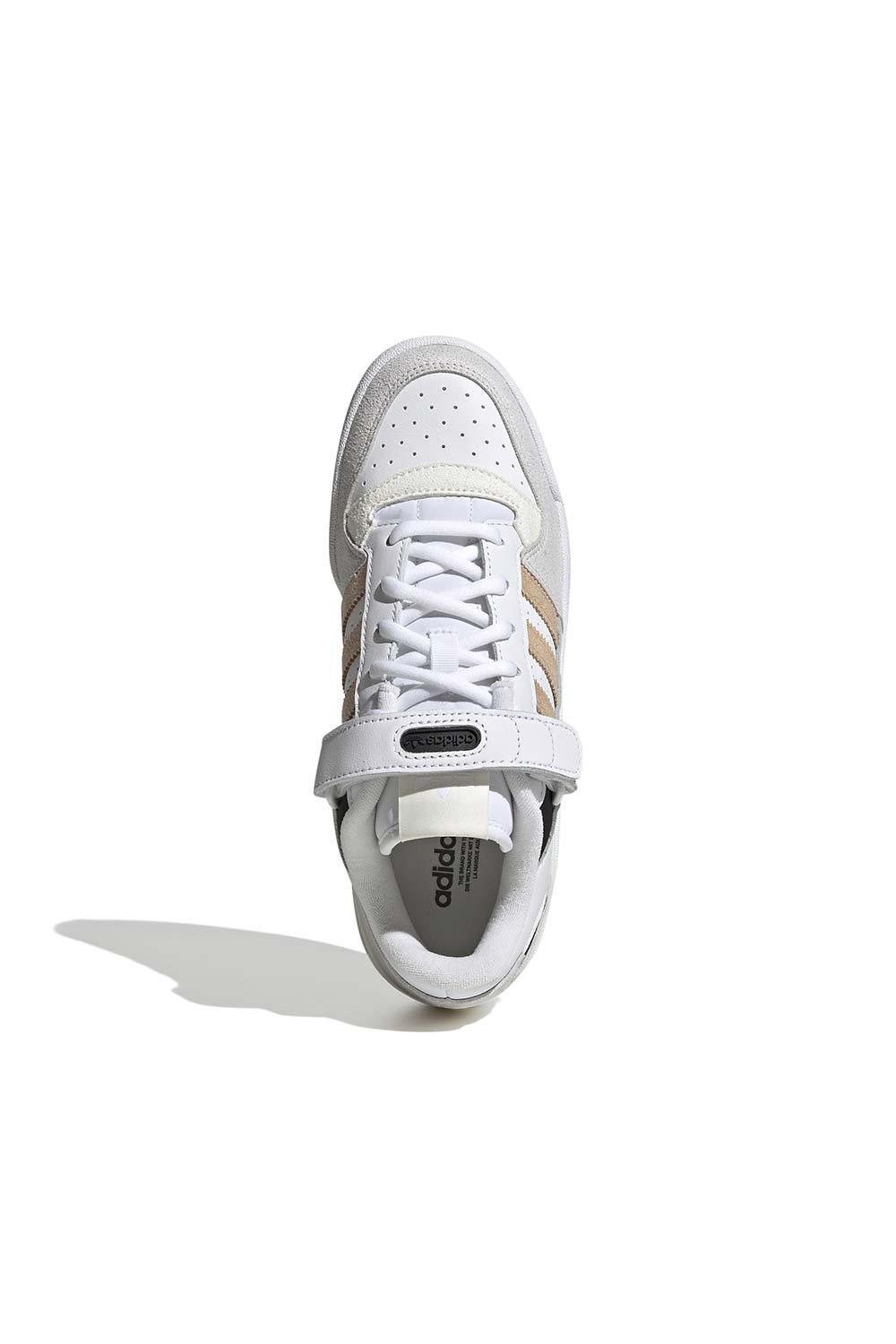 Adidas-Forum Low White/Magic Beige/Black-Sneakers-2-Milagron.com