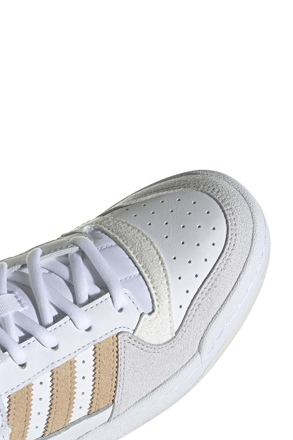 Adidas-Forum Low White/Magic Beige/Black-Sneakers-8-Milagron.com